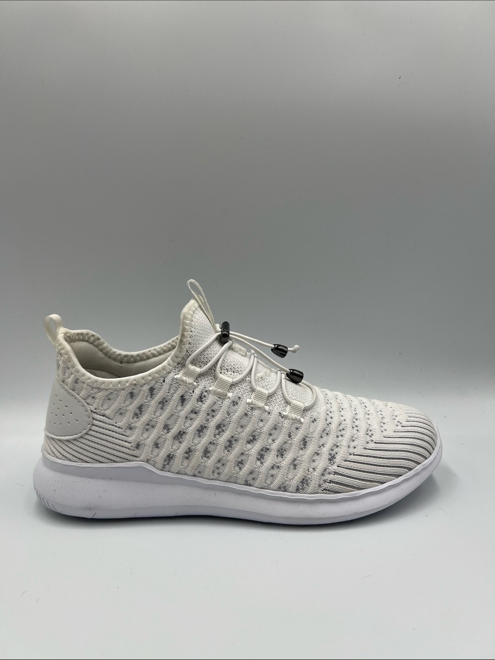 Propet Travel bound slip-on sneakers white bungee women comfort 7.5 WIDE 7.5W